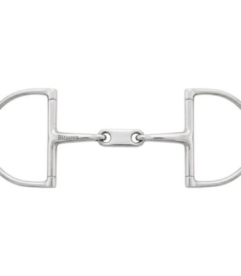 Bitsova D Ring Snaffle Bit with Dr Bristol Link 1