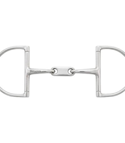 Bitsova D Ring Snaffle Bit with Dr Bristol Link 1