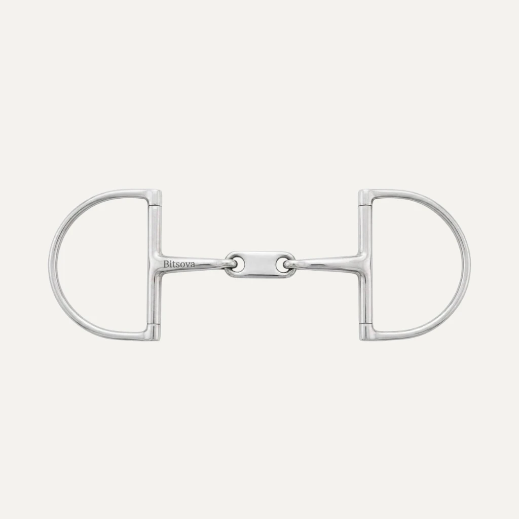 Bitsova D Ring Snaffle Bit with Dr Bristol Link 1