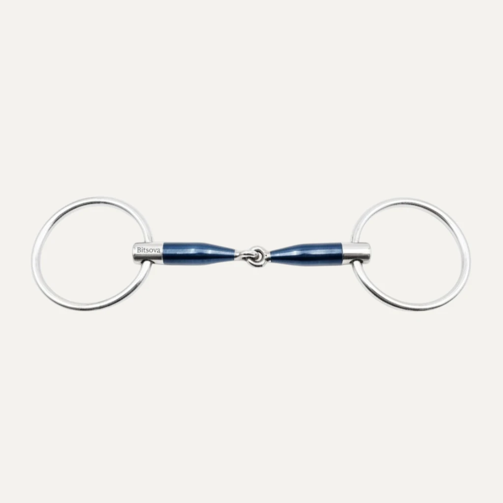 Bitsova Loose Ring Sweet Iron Snaffle Bit 1