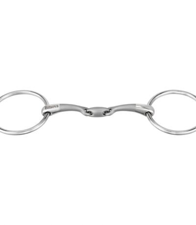 double jointed loose ring snaffle bit